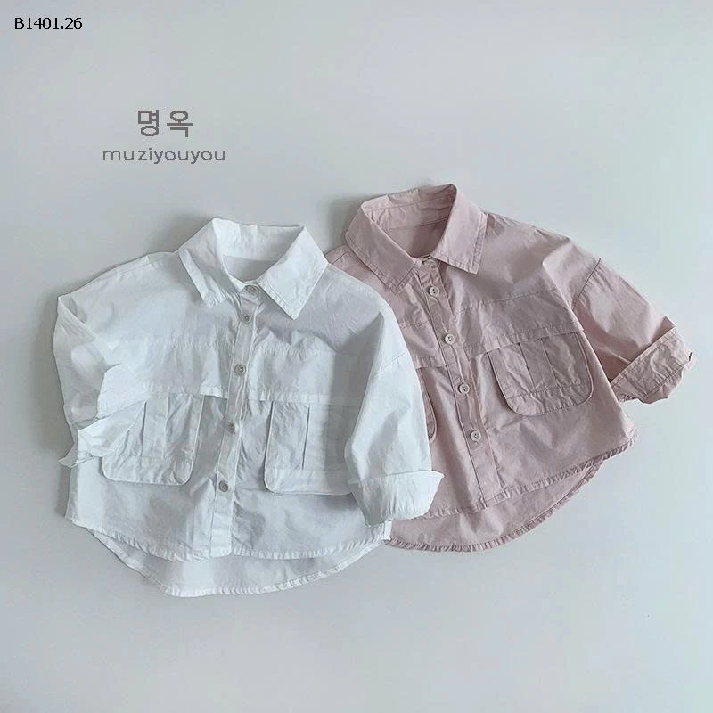 ÁO SƠ MI MUZIYOUYOU CHO BÉ - sỉ 175k