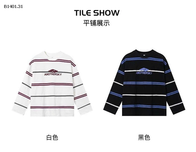 ÁO PHÔNG DÀI TAY HỌA TIẾT KẺ SIZE ĐẠI  - sỉ 203k