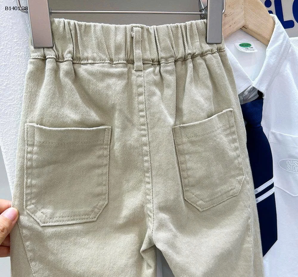 QUẦN KAKI BÉ TRAI HÃNG KACADY8 - sỉ 150k