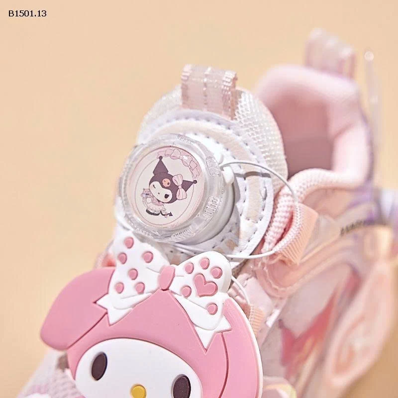 GIÀY THỂ THAO MY MELODY PHÁT SÁNG CHO BÉ GÁI -Giá sỉ 210k