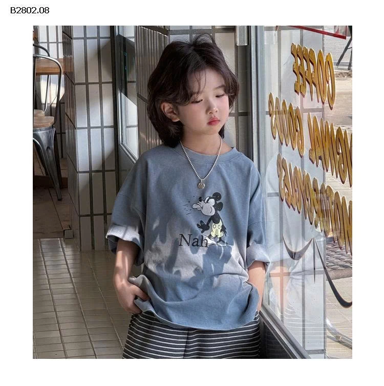 ÁO PHÔNG MICKEY CHO BT  - 100-140: 165k 150-160: 180k
