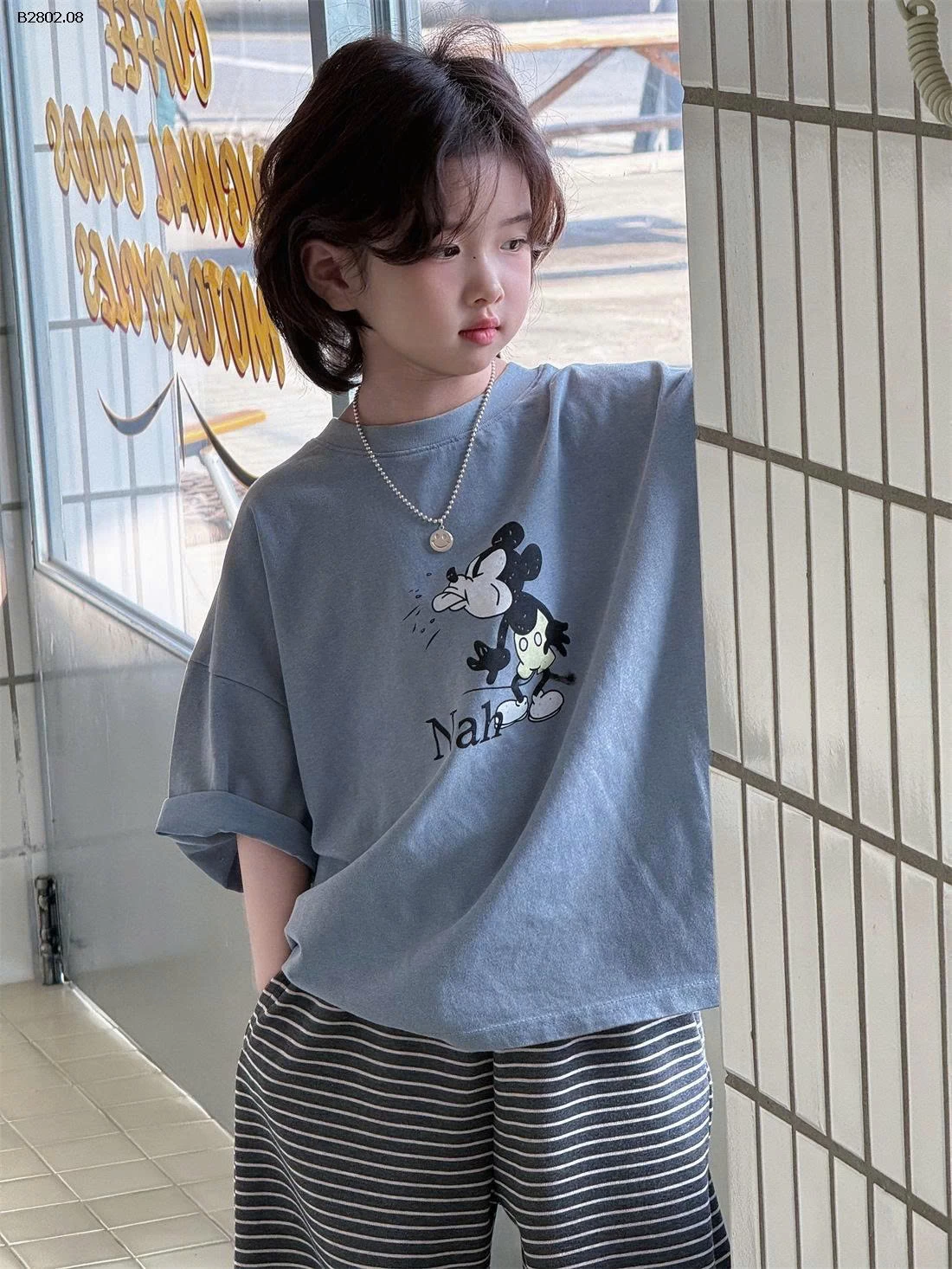 ÁO PHÔNG MICKEY CHO BT  - 100-140: 165k 150-160: 180k
