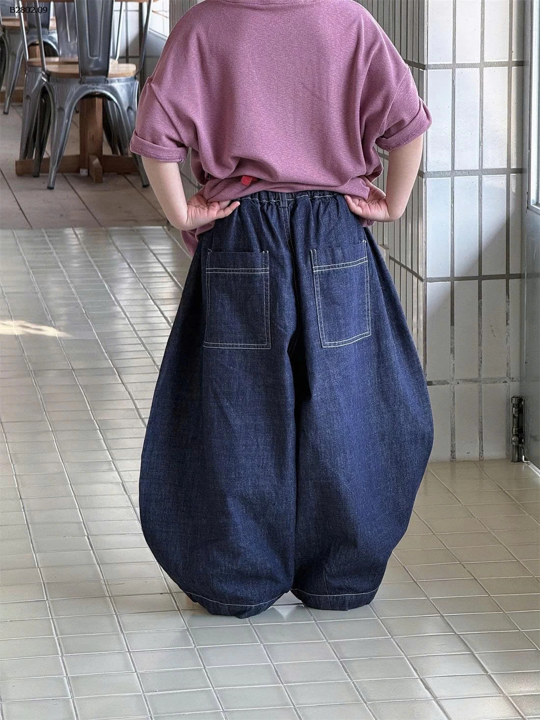 QUẦN ỐNG THỤNG CHO BT - sỉ 100-140: 230k 150-160: 245k