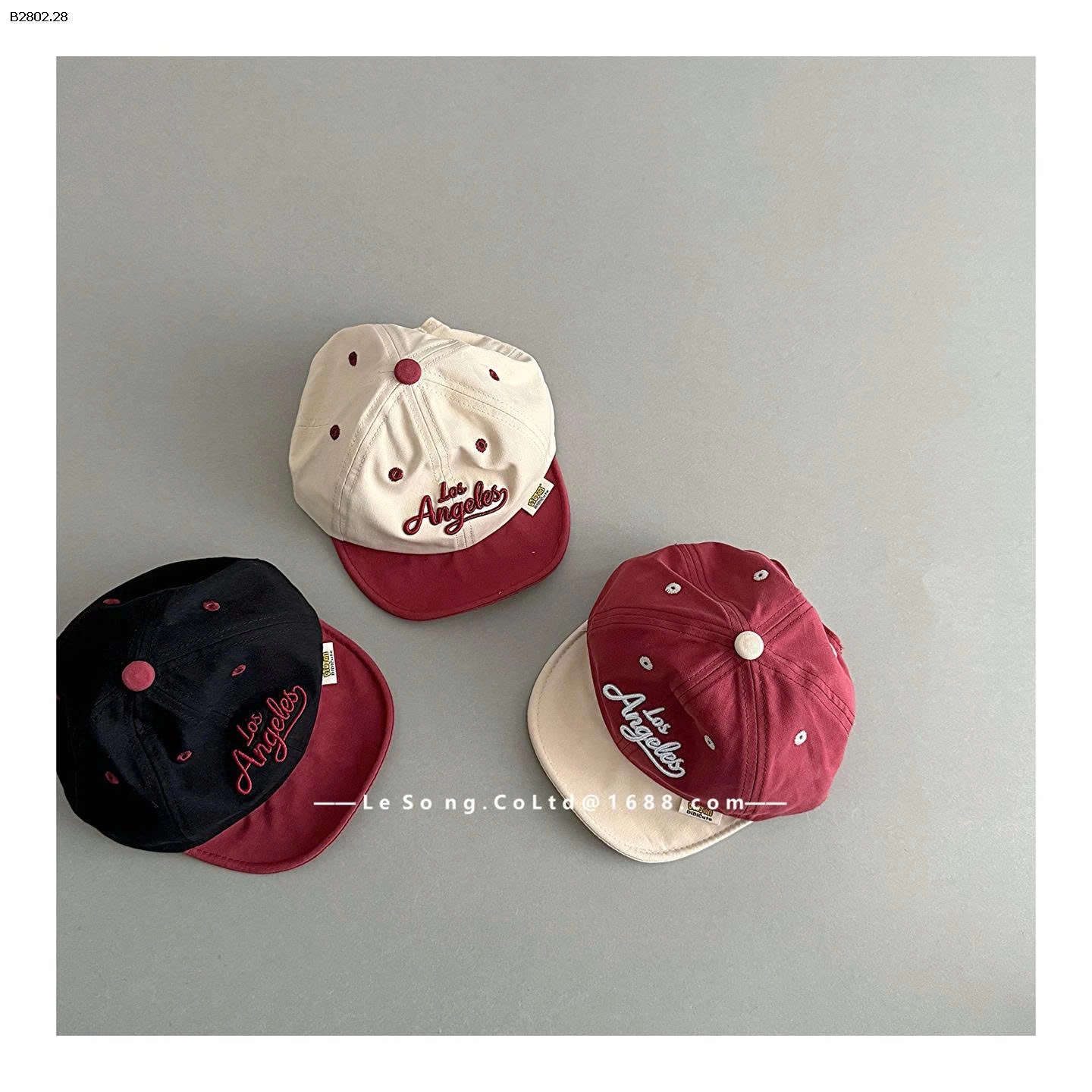 MŨ LƯỠI TRAI PHỐI MÀU- sỉ 99k