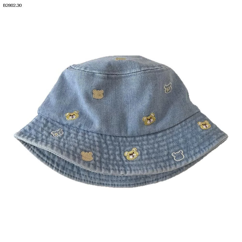MŨ JEAN GẤU CHO BÉ- sỉ 105k
