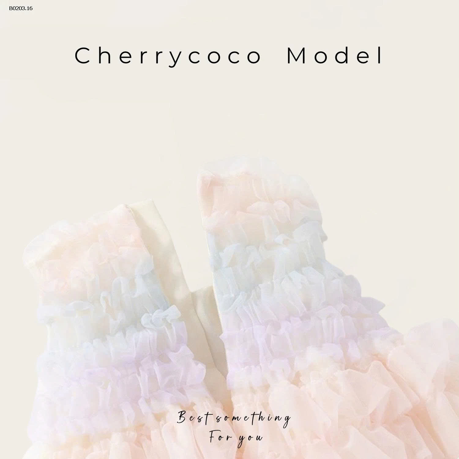 VÁY CÔNG CHÚA SẮC MÀU CHERRYCOCO- sỉ 279k