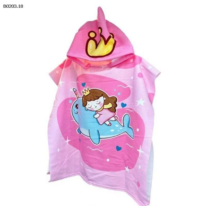 KHĂN CHOÀNG TẮM DỄ THƯƠNG CHO BÉ - sỉ 107k