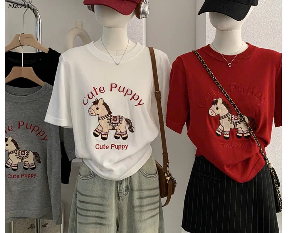 ÁO PHÔNG NGỰA CHO NỮ - sỉ 179k