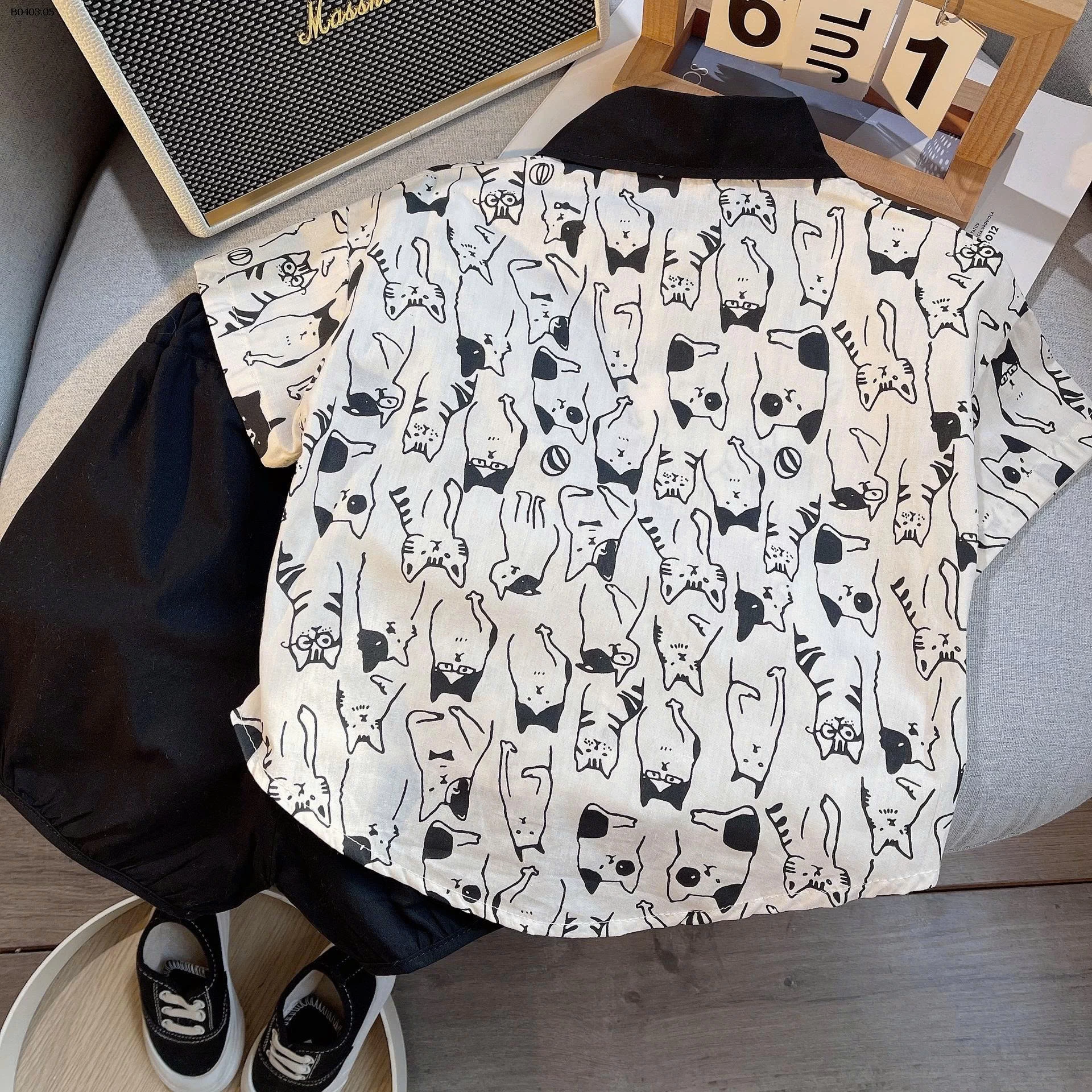 BỘ POLO MÈO CHO BT   - sỉ 125k