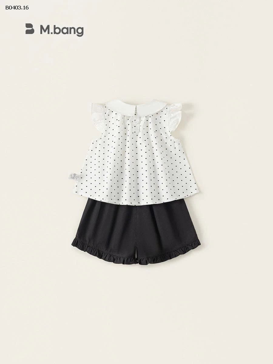 SET CHẤM BI CÁNH TIÊN BABYCITY - sỉ 235k