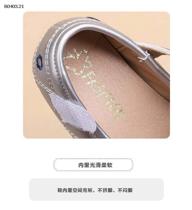 GIÀY BÚP BÊ NƠ HOA BG- sỉ Size 15-19: 149k Size 22-26: 159k