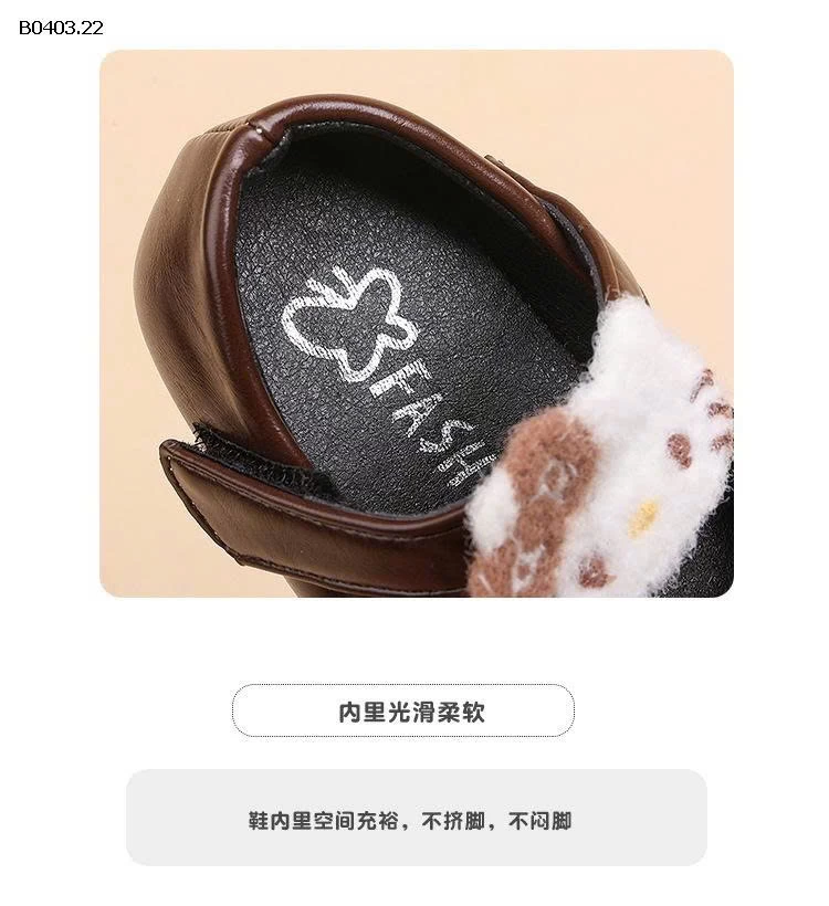 GIÀY BÚP BÊ NƠ KITTY BG- sỉ Size 15-19: 140k Size 22-26: 150k