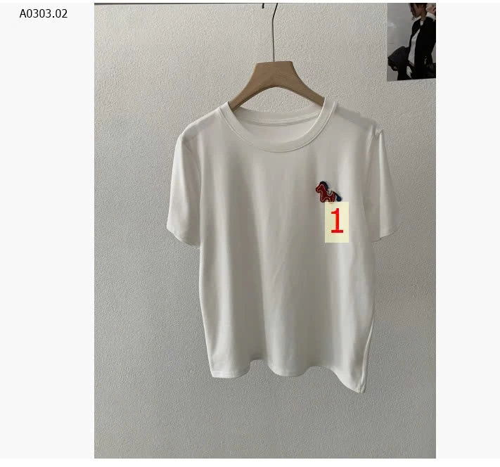 ÁO THUN CỔ TRÒN CHO NỮ - sỉ 140k