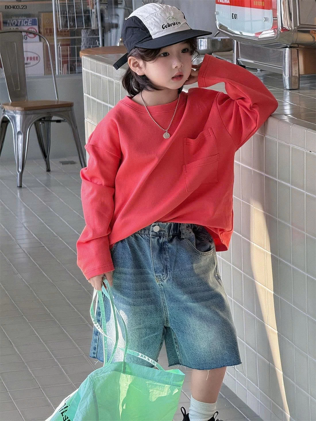 QUẦN SHORT JEAN CHO BT - sỉ 100-140: 167k 150-160: 177k