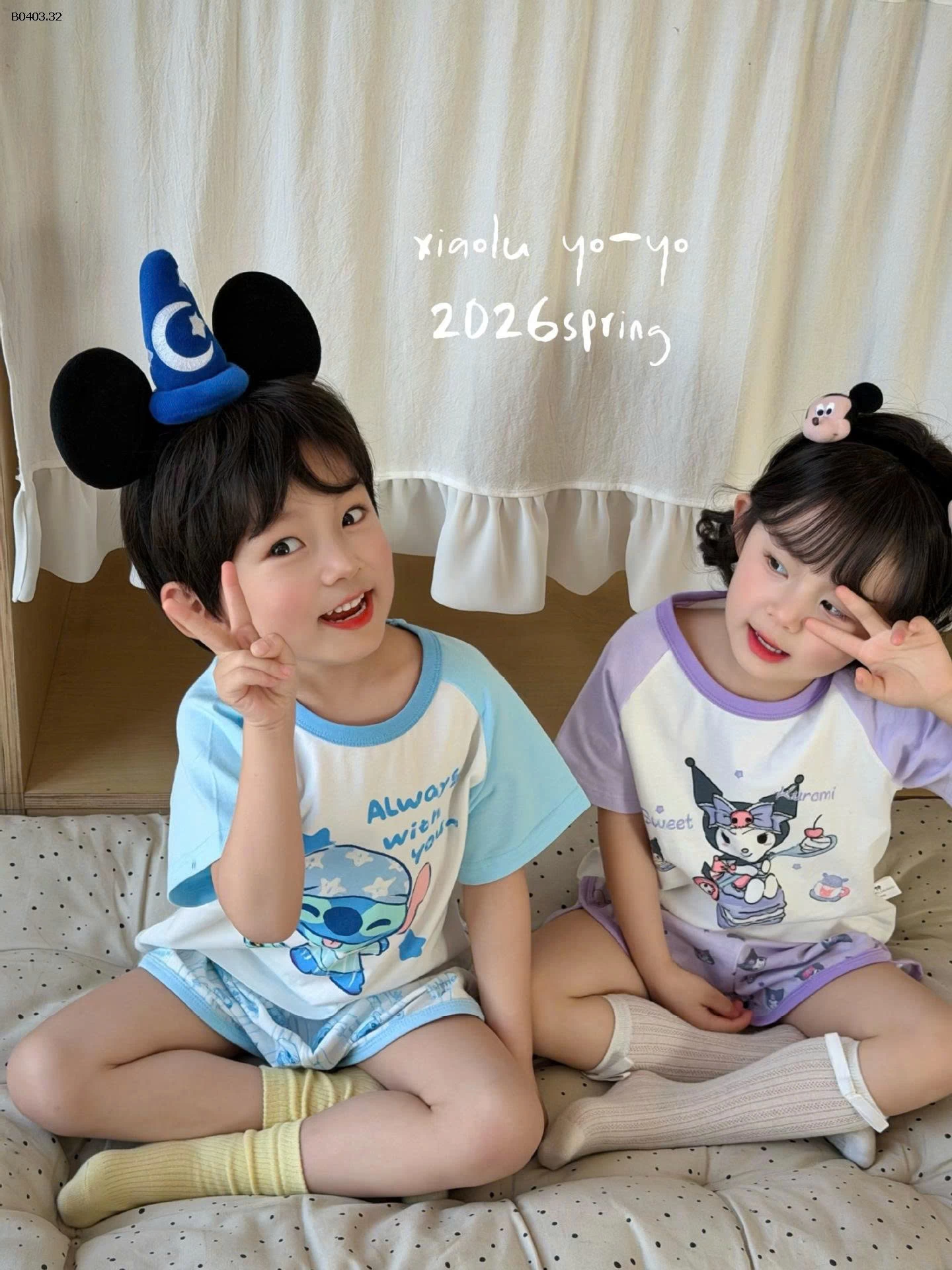 BỘ MẶC NHÀ HOẠT HÌNH DISNEY CHO BÉ- sỉ 113k