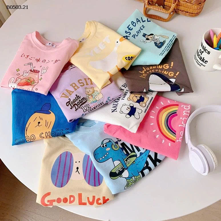 Bst ÁO PHÔNG CỘC TAY CHO BÉ-Giá sỉ 75k/1 chiếc bán từ 2 chiếc