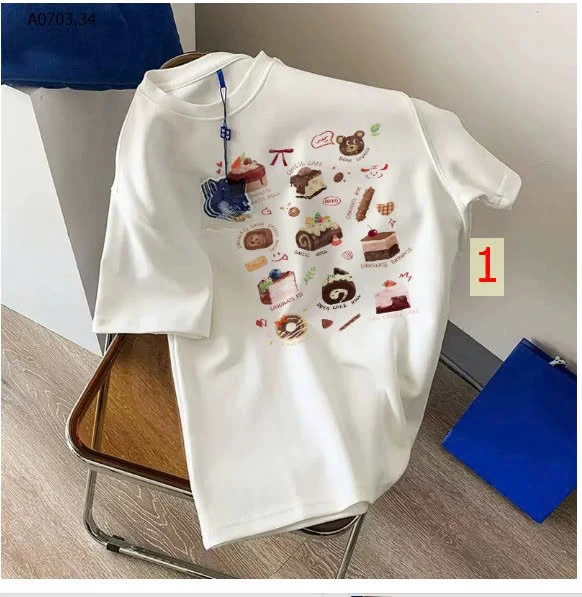 Áo thun nữ tay ngắn cổ tròn   : giá sỉ  100k/c