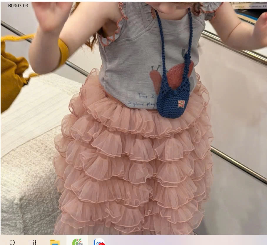 CHÂN VÁY VOAN TẦNG BỒNG BỀNH - sỉ 187k