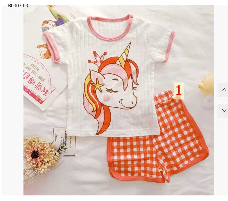 BỘ COTTON GIẤY DỄ THƯƠNG - sỉ 110k