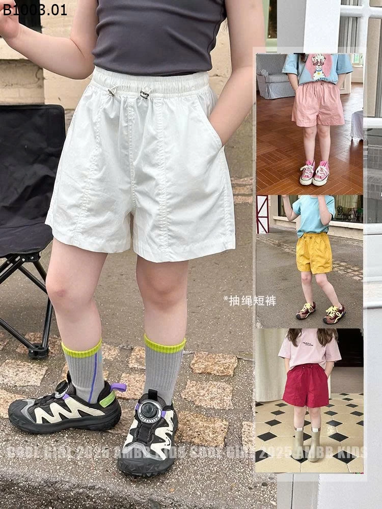 QUẦN SHORT GIÓ AMBB DÂY RÚT Giá sỉ size 90-150: 137k size 160: 145k sz 170: 157k  🐳 🐳