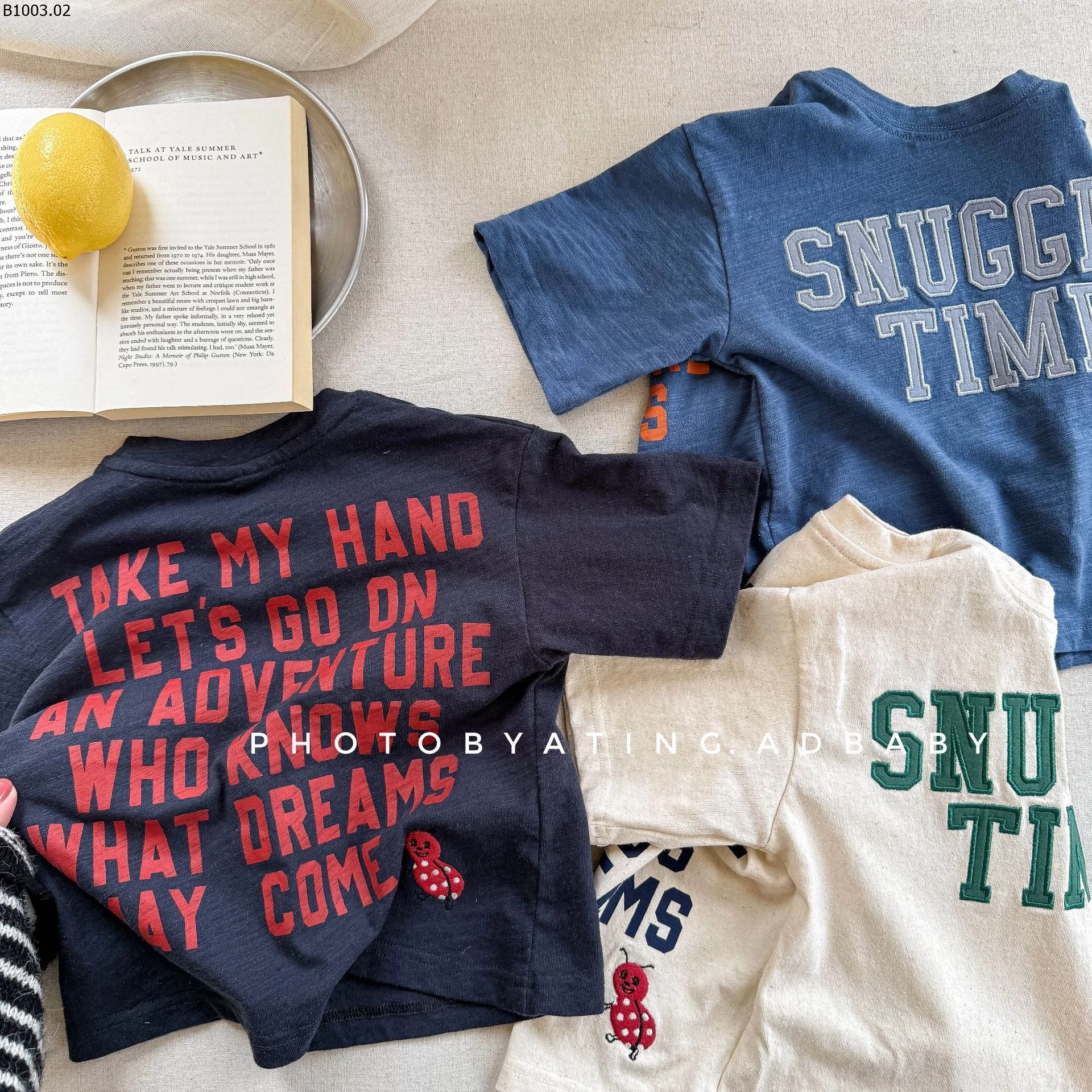 ÁO PHÔNG CHỮ ADBABY Giá sỉ 160k