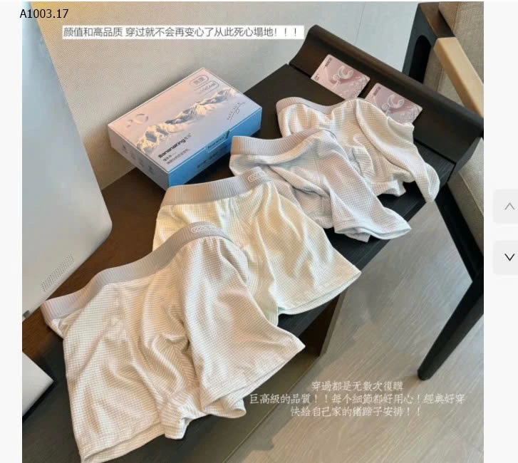 set sịp mát lạnh #COOL - sỉ 130k