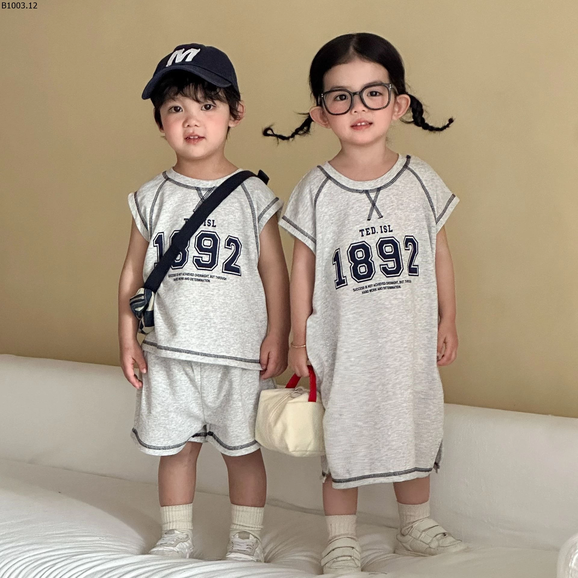 COUPLE 1892 XÁM Giá sỉ bộ = váy: 150k 