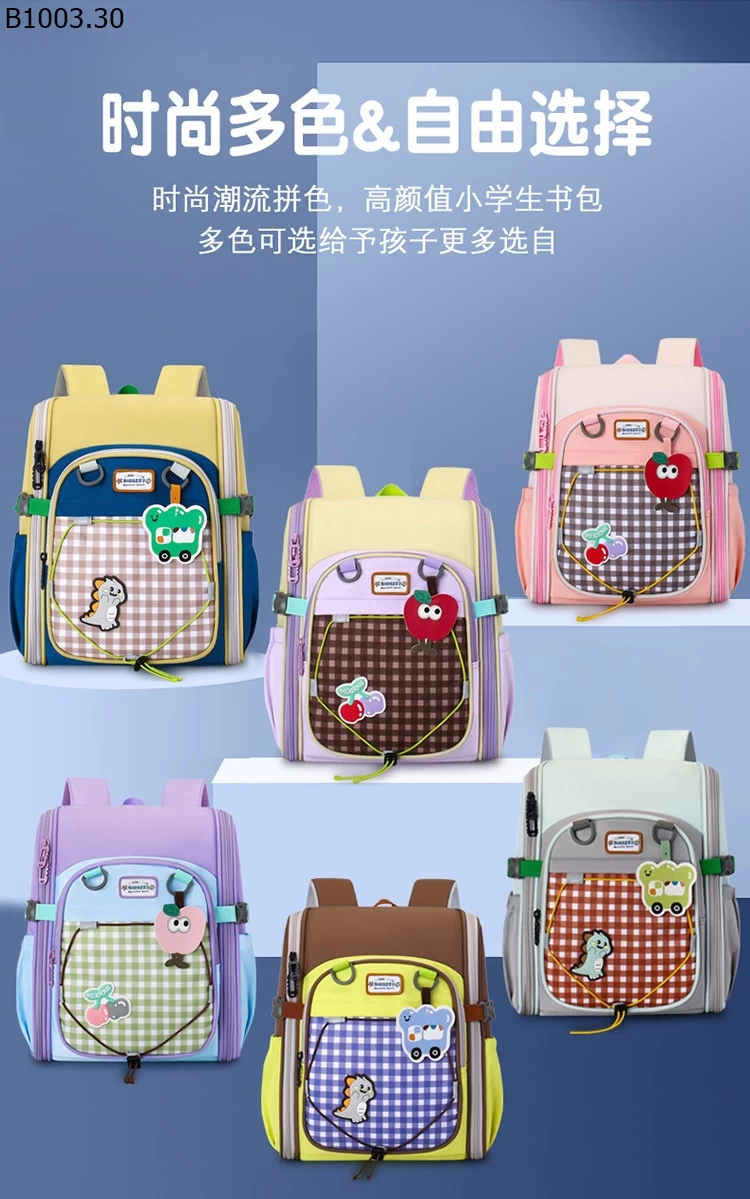 BALO CHỐNG GÙ CARO PHỐI MÀU Giá sỉ 165k