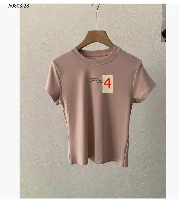 ÁO THUN BOZIP CỔ TRÒN MIUMIU sỉ 130k