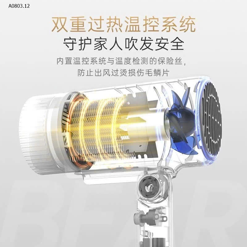 MÁY SẤY TÓC BEAR GẤP GỌN THẾ HỆ MỚI 128 TRIỆU ION ÂM GIÚP NUÔI DƯỠNG TÓC - sỉ 350k