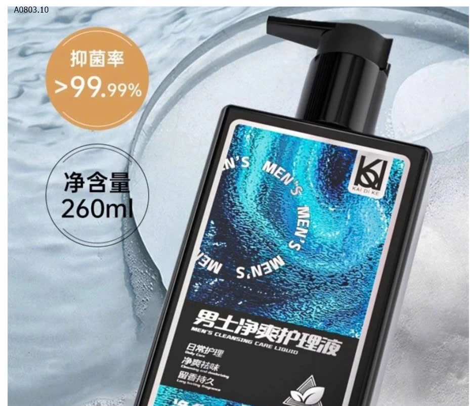 KAI DI KE – Sữa rửa vùng kín chăm sóc nam giới hương nước hoa cao cấp - sỉ 167k