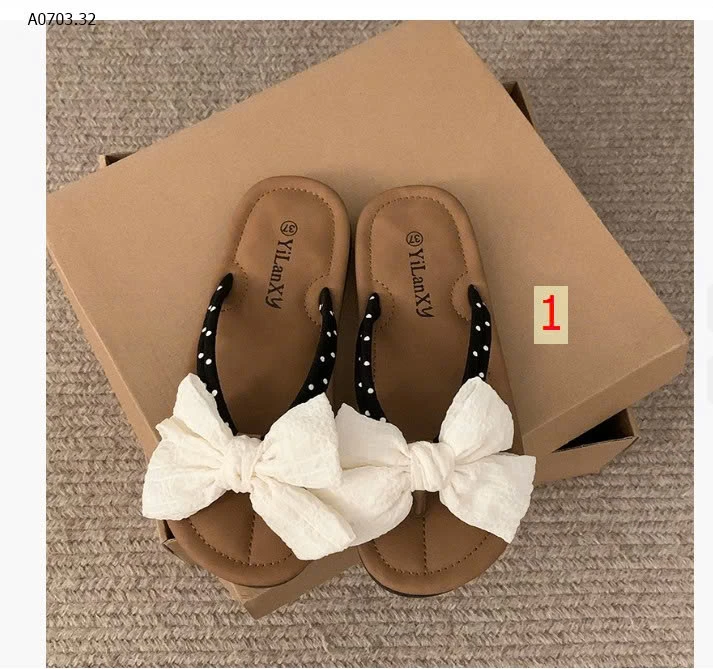 DÉP XỎ NGÓN NƠ CHẤM BI- sỉ 57k