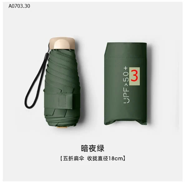 Ô MINI CHỐNG TIA CỰC TÍM SALE GIẢM 50% - sỉ 68k