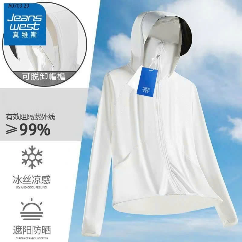 ÁO CHỐNG NẮNG LÀM MÁT JEANWEST- sỉ 190k