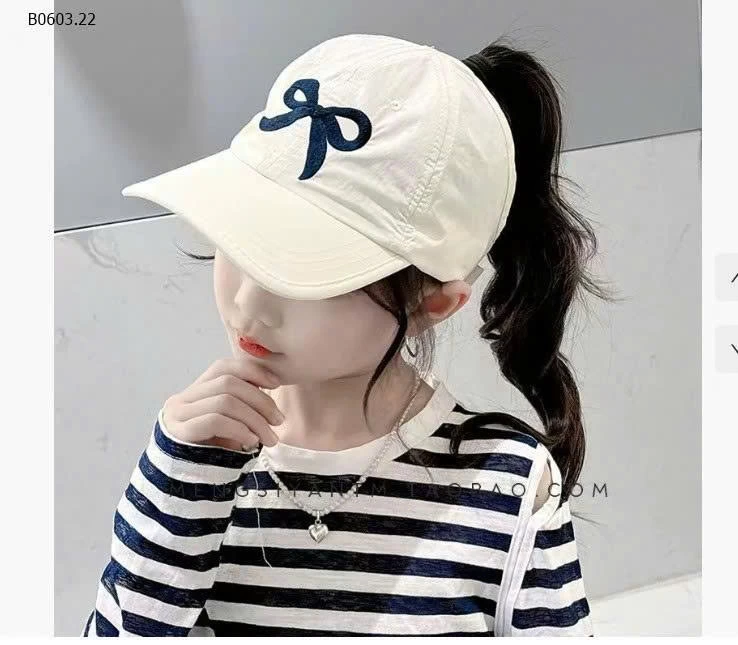 MŨ LƯỠI TRAI NỬA ĐẦU CHO BÉ HÃNG CHAOZHUO-Giá sỉ 34k