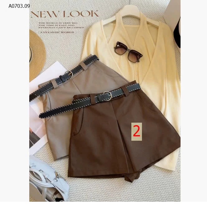 QUẦN VÁY CẠP CAO ANNA - sỉ 225k