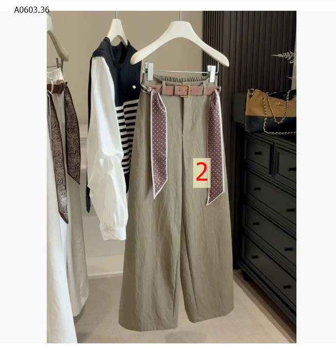 QUẦN NỮ KÈM KHĂN ANNA - sỉ 230k