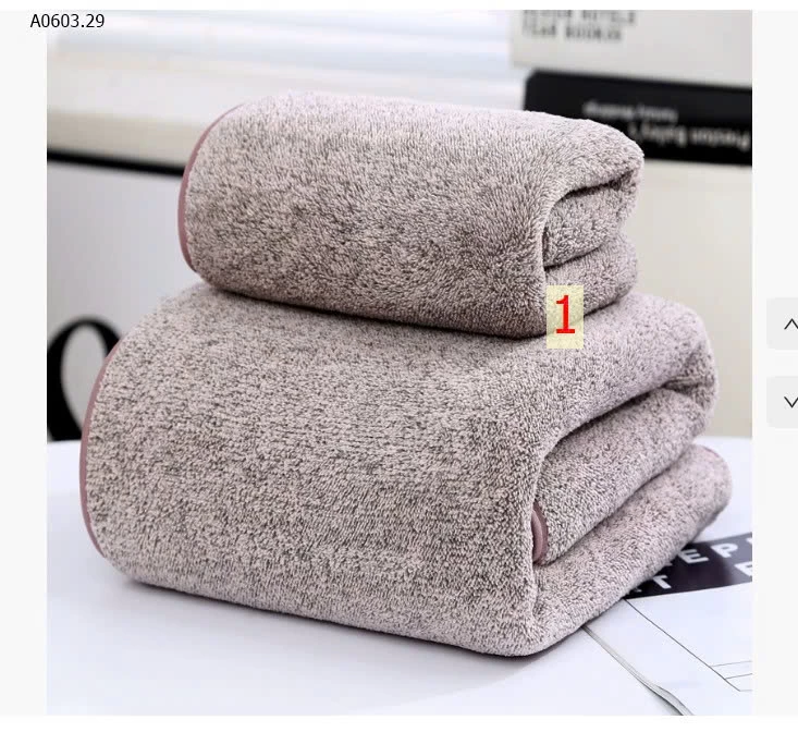 KHĂN TẮM SIÊU THẤM, SIÊU THÍCH, SIÊU MỀM - sỉ 95k/set 2 khăn