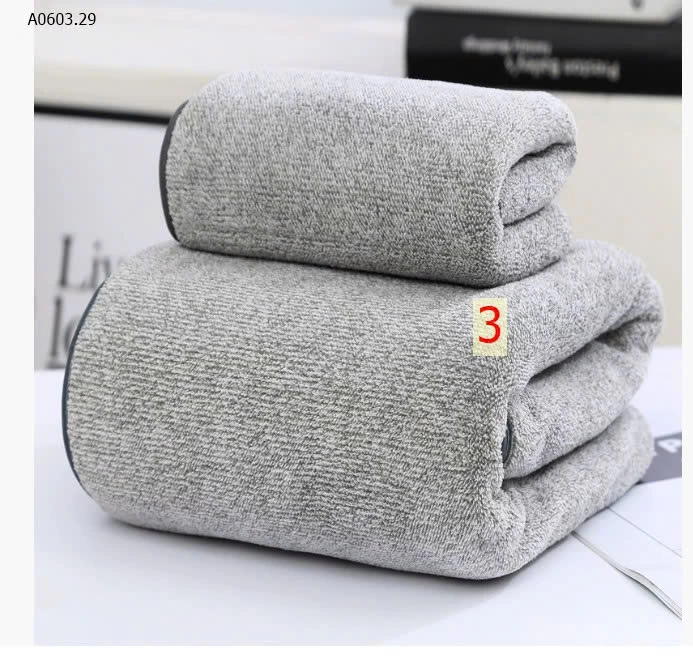 KHĂN TẮM SIÊU THẤM, SIÊU THÍCH, SIÊU MỀM - sỉ 95k/set 2 khăn