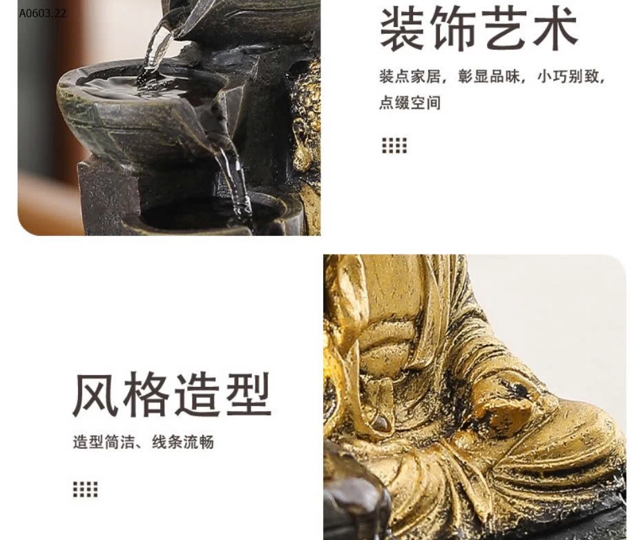 KHAY NƯỚC CHẢY NHƯ LAI - sỉ 225k