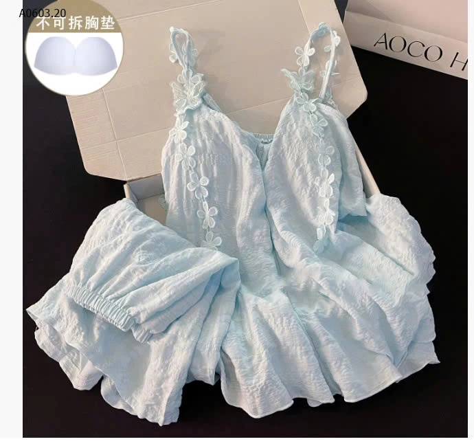 Set 2 dây hoa hàng đũi nhăn siêu mềm - sỉ 143k