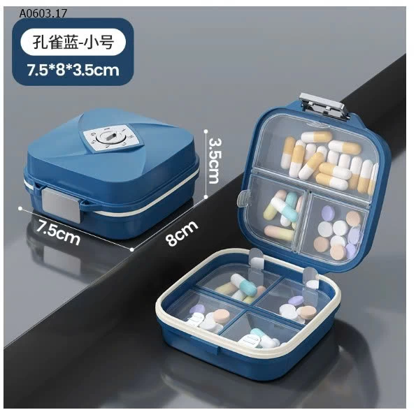 HỘP ĐỰNG THUỐC CHIA NGĂN MINI - sỉ 62k