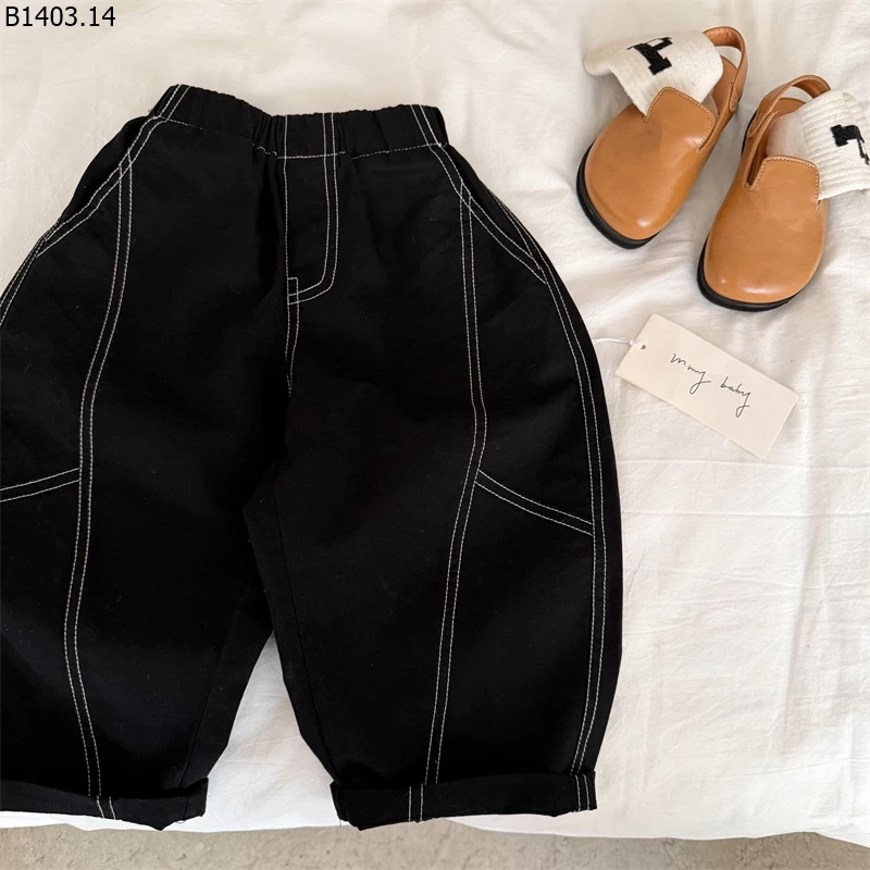 QUẦN BAGGY BASIC CHỈ NỔI MMY Giá sỉ 162k