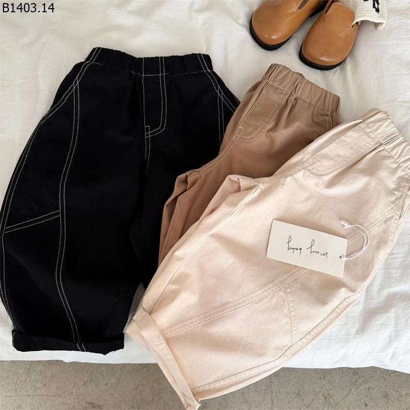 QUẦN BAGGY BASIC CHỈ NỔI MMY Giá sỉ 162k