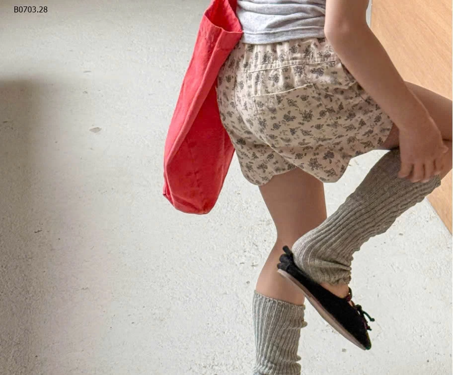 SHORT THÔ VIỀN HOA ADBABY 6201-Giá sỉ 142k