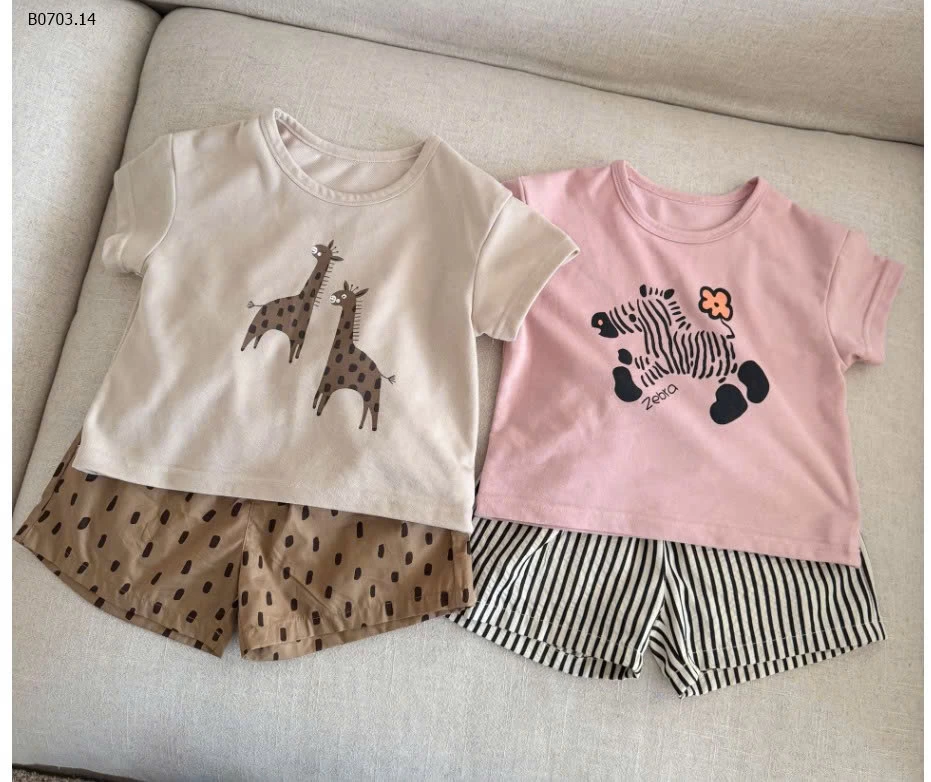 SÉT BỘ COTTON DỄ THƯƠNG-Giá sỉ 135k