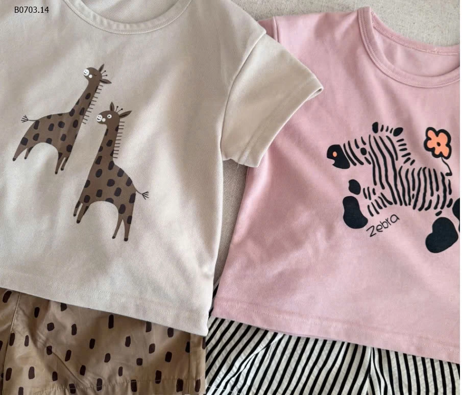 SÉT BỘ COTTON DỄ THƯƠNG-Giá sỉ 135k