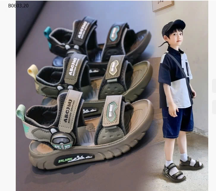 SANDAL BÉ TRAI THỂ THAO SIÊU NHẸ -Giá sỉ Size 27-32: 156k Size 33-38: 166k