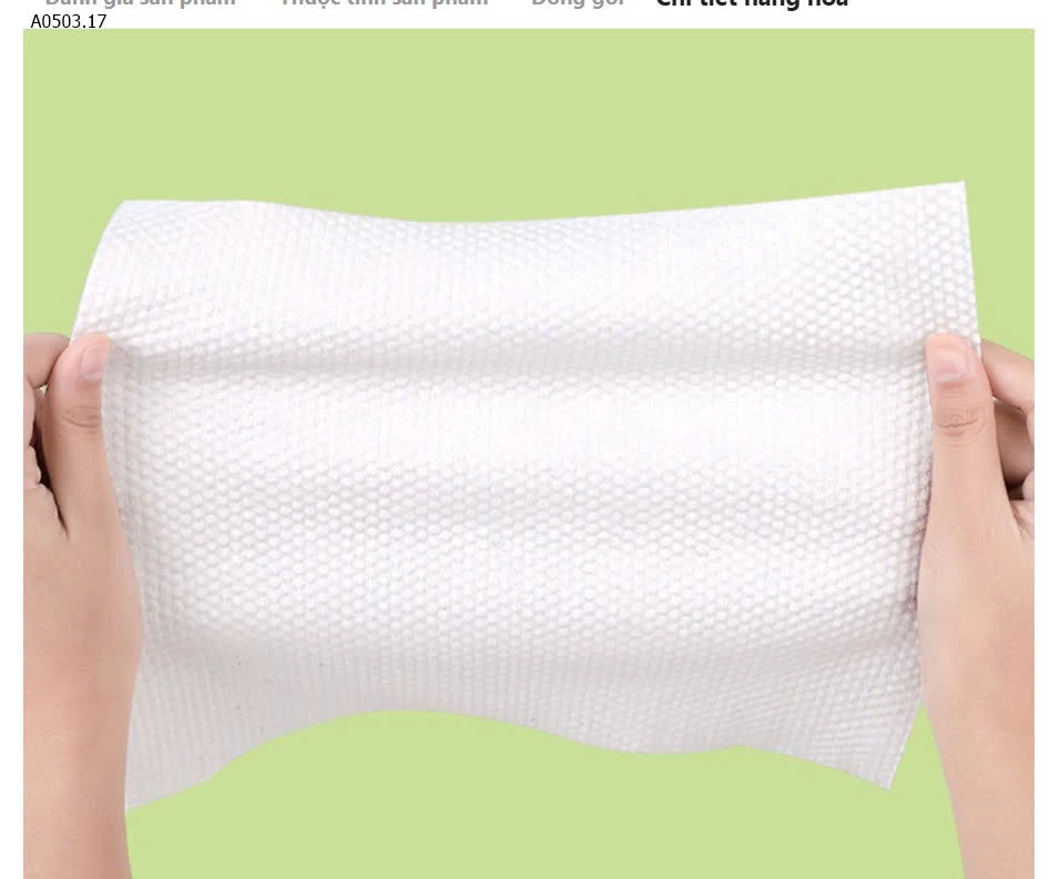 KHĂN GIẤY RỬA MẶT 1 LẦN ĐA NĂNG MONKIDS -sỉ 125k