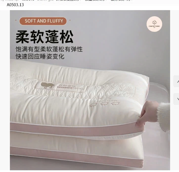 GỐI PROTEIN LẠC ĐÀ - Giá sỉ 160k/1 cặp